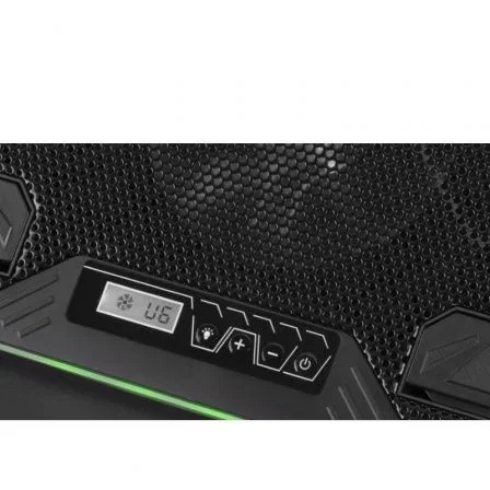 Mars Gaming MNBC6 Soporte refrigerante para portátiles hasta 19" con iluminación LED